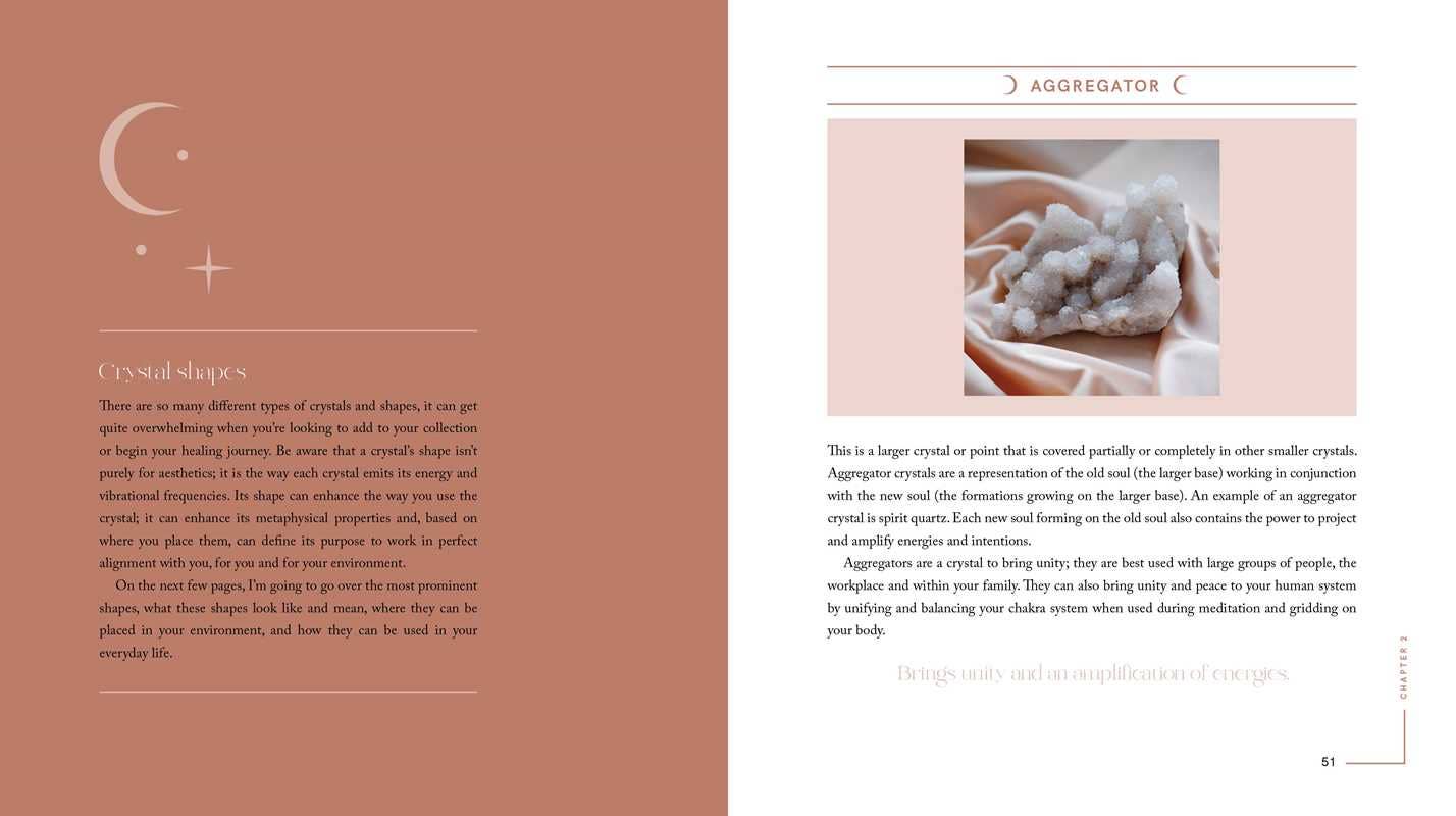 Crystal Rituals by the Moon: Raising Your Vibration Through Every Lunar Cycle by Leah Shoman