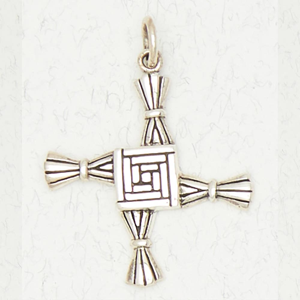 Sterling Silver Pendant - Brigid’s Cross