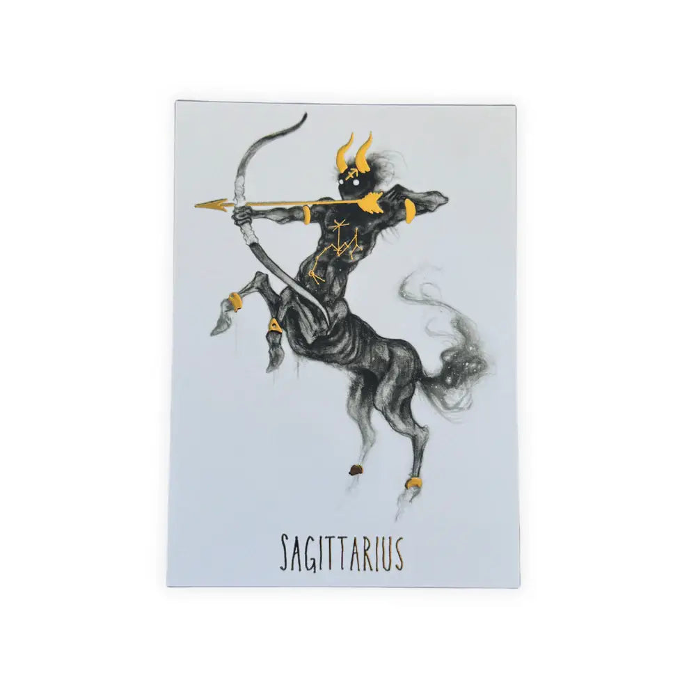 Zodiac Foil Print
