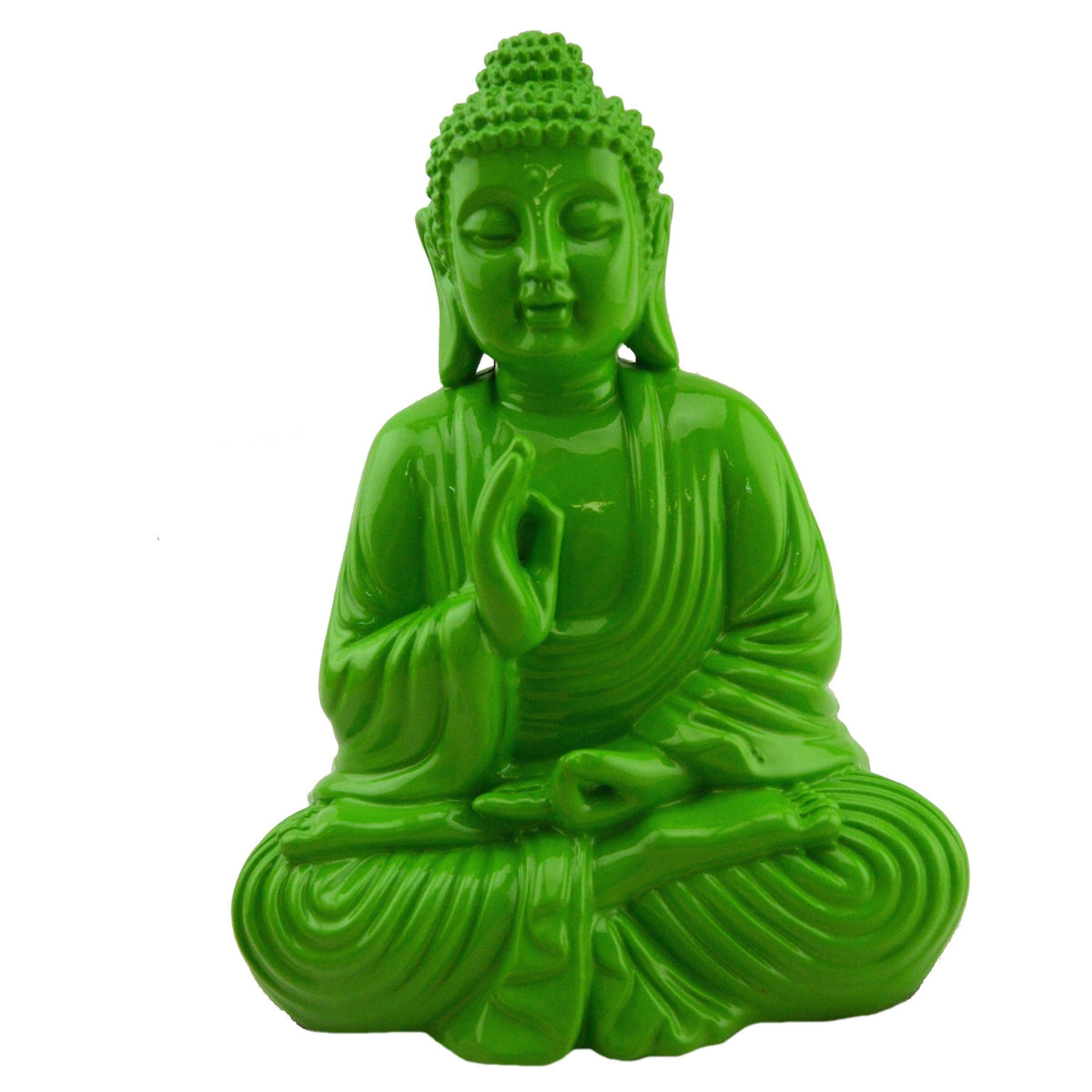 Colorful Buddha - Green