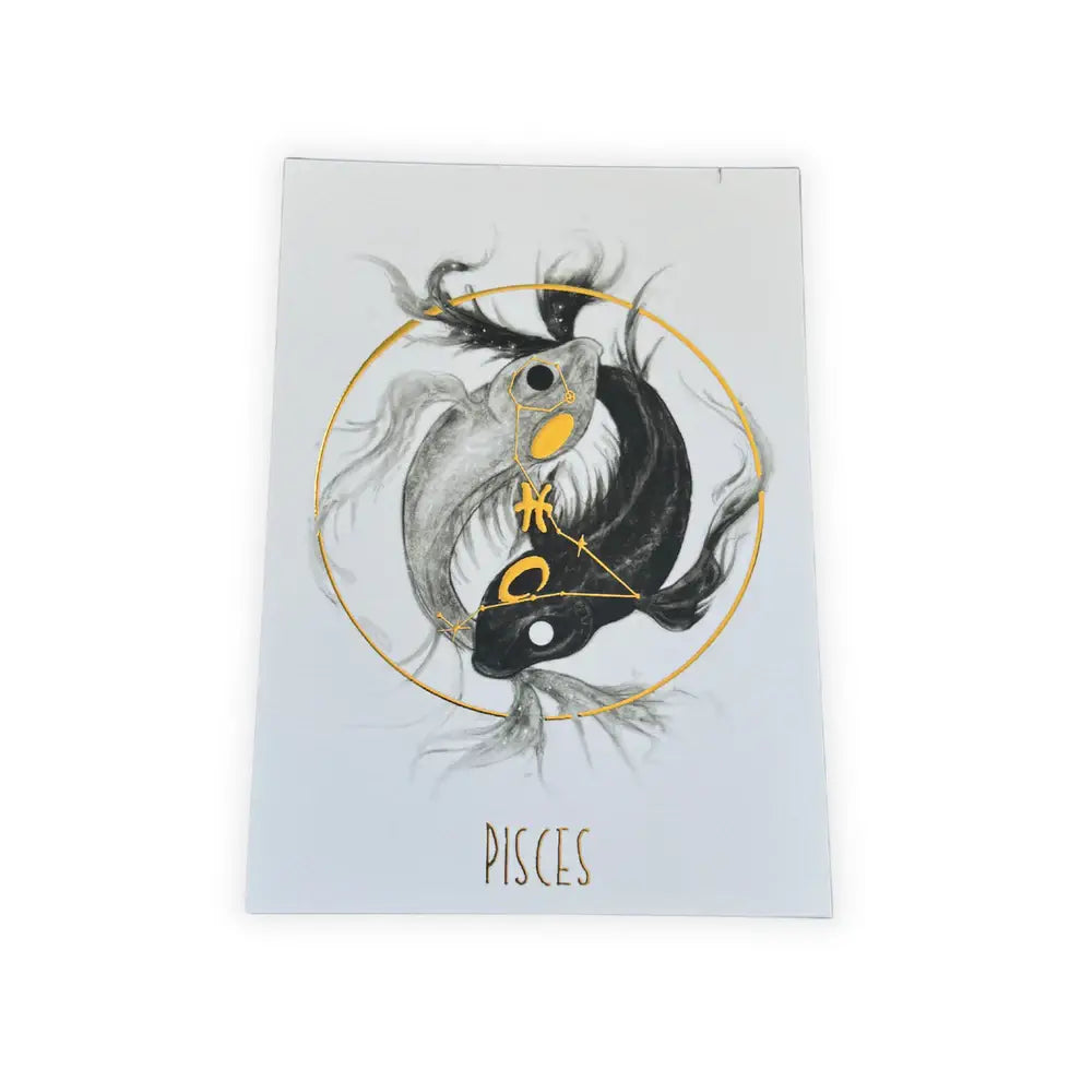 Zodiac Foil Print