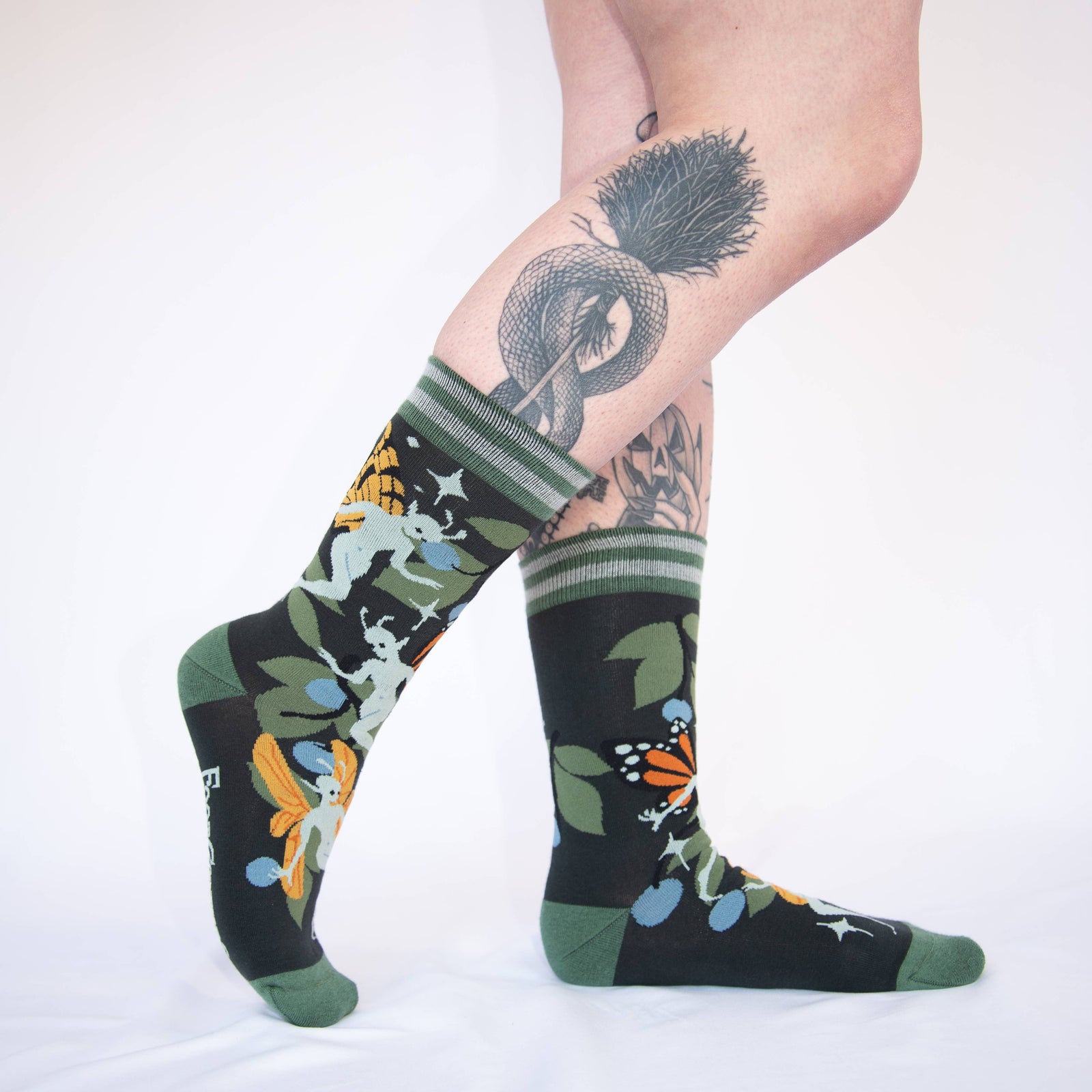 Fanciful Fairies Crew Socks