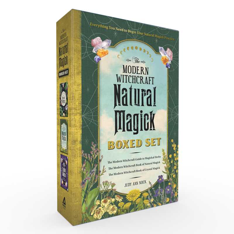 The Modern Witchcraft Natural Magick Boxed Set – Harness Herbs, Crystals & Earth-Based Magic