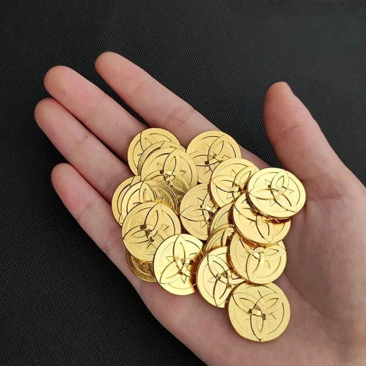 Ritual Offering Coin – Metal Token of Intention, Abundance & Devotion