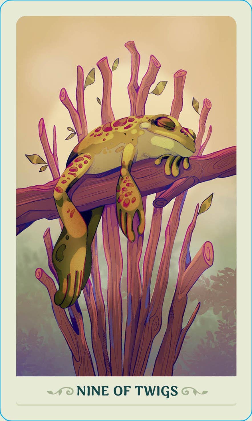 Fortunate Frogs Tarot – Whimsical Amphibian Wisdom for Everyday Readings