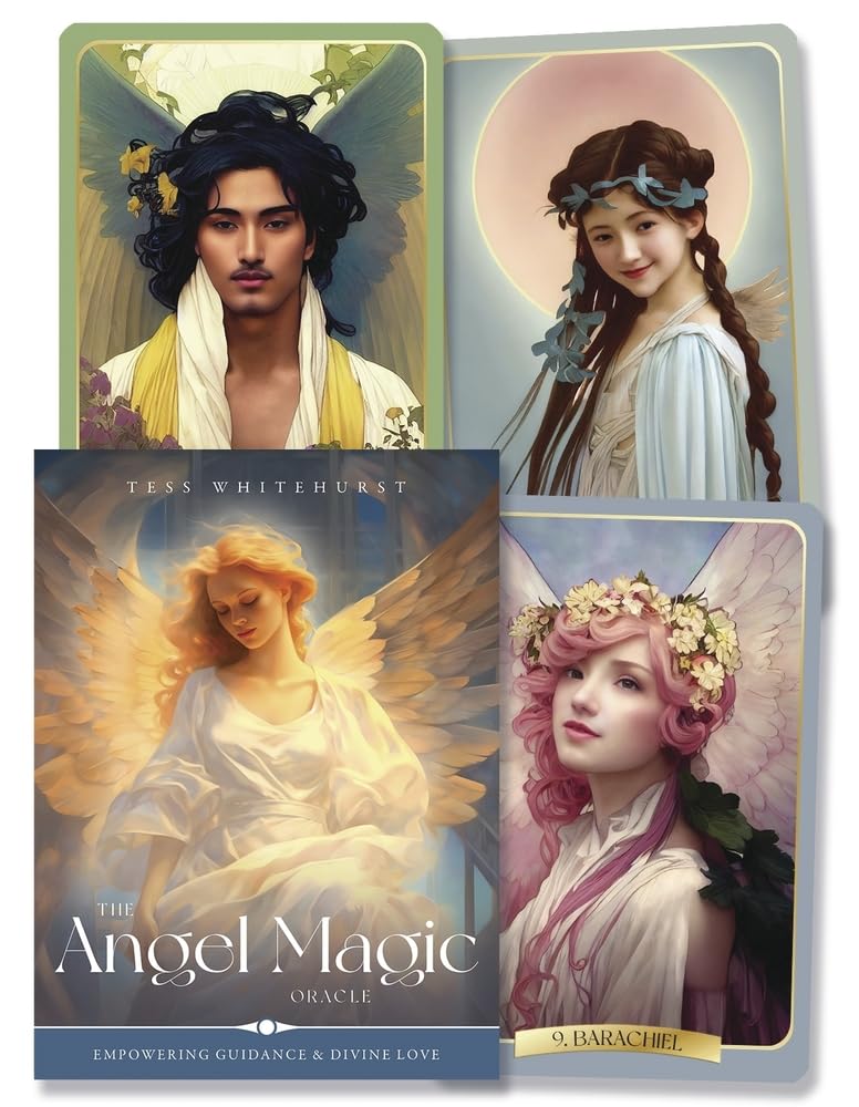 The Angel Magic Oracle: Empowering Guidance & Divine Love Cards