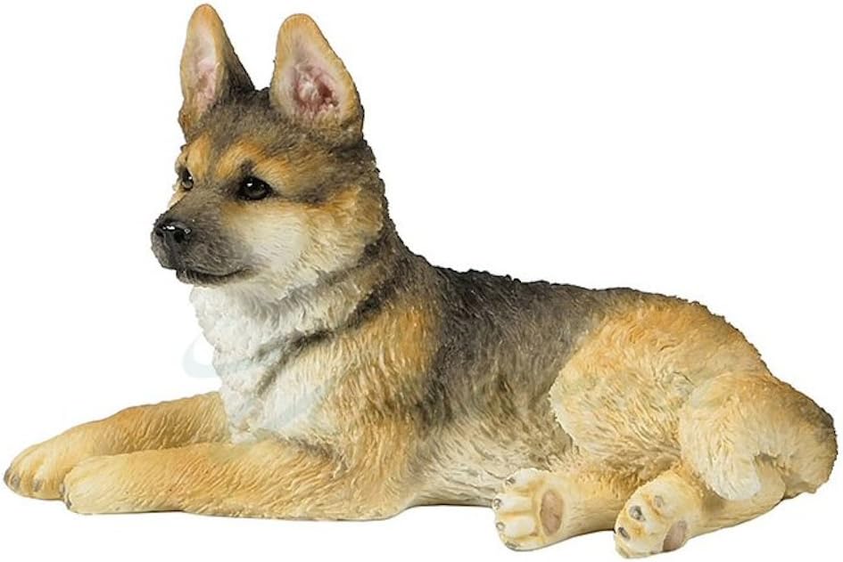 German Shepherd Puppy Figurine