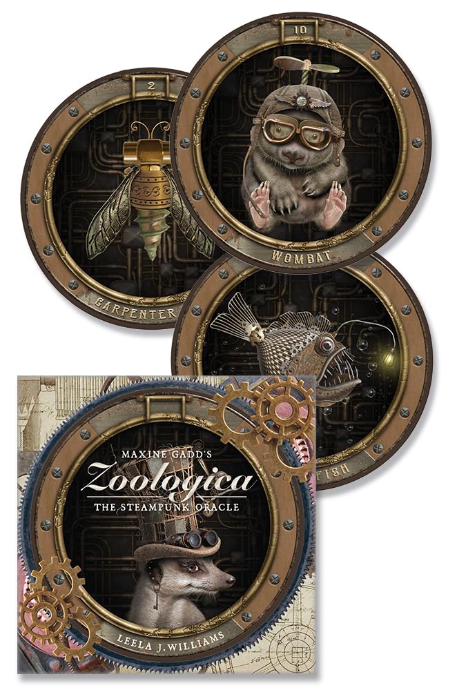 Maxine Gadd&#39;s Zoologica: The Steampunk Oracle Cards