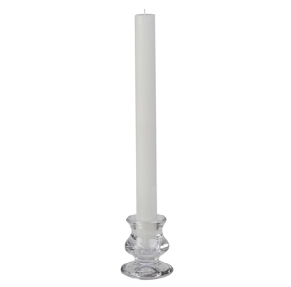 White Taper Candle 10 Inch – Long Burning Ritual Candle