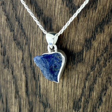 Tanzanite Sterling Silver Pendant