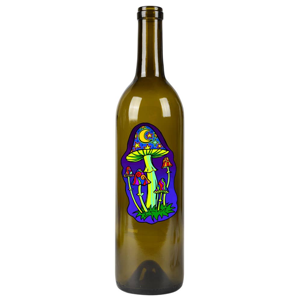 Mushrooms Smokin' Bottle- Bottle Color Varies