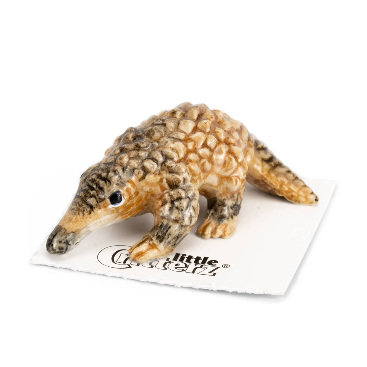 Manis Pangolin Porcelain Miniature