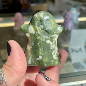 Spooky Ghost Gemstone Figurine - Assorted Styles