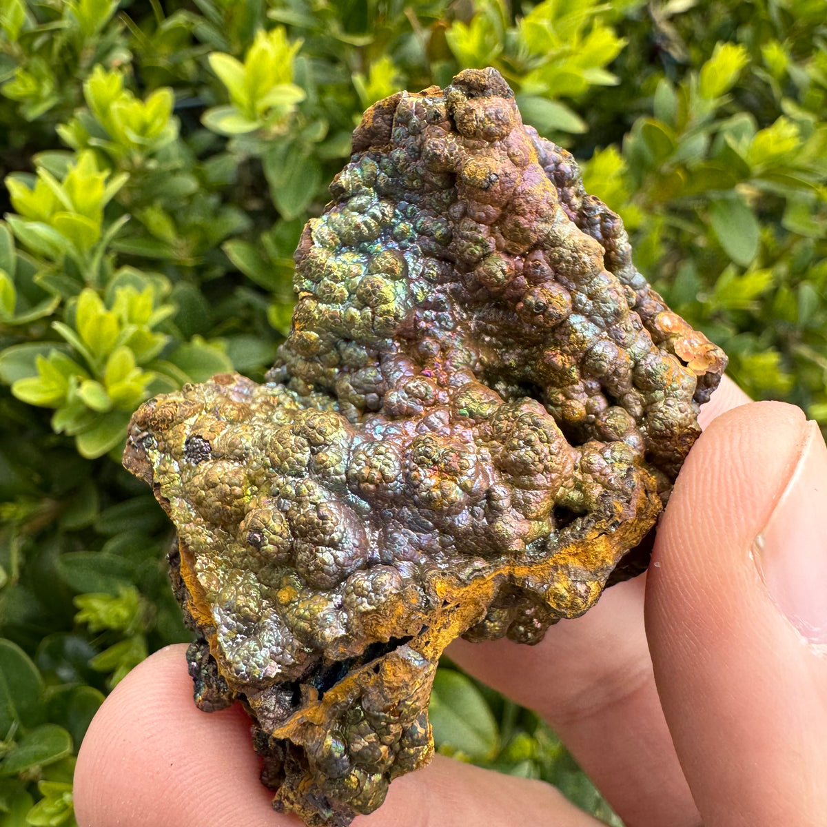 Natural Goethite Rough Crystals | Iridescent Metallic Rainbow Mineral Specimens for Grounding & Protection