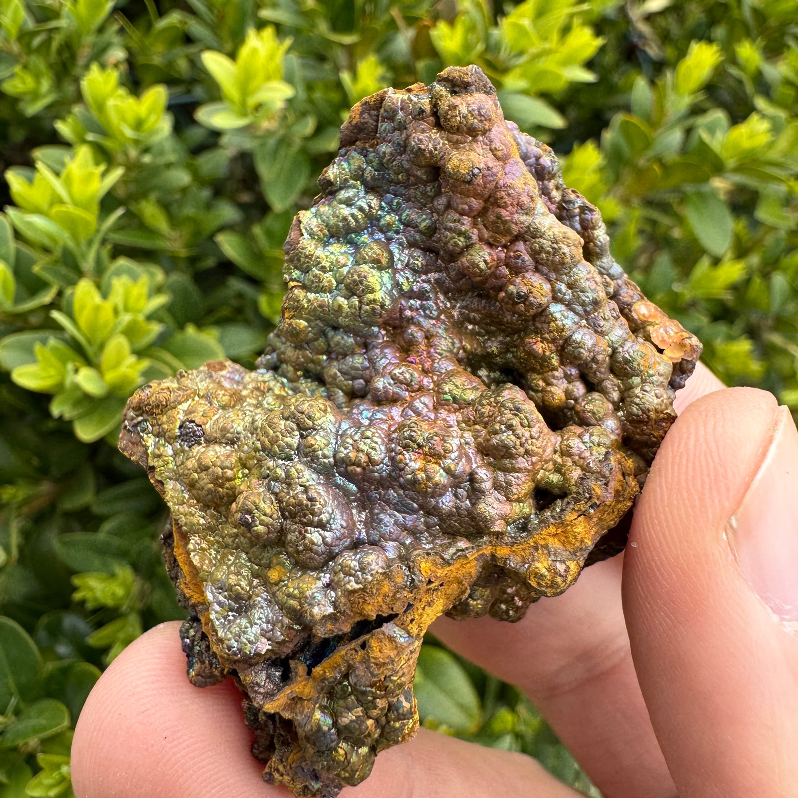 Natural Goethite Rough Crystals | Iridescent Metallic Rainbow Mineral Specimens for Grounding & Protection