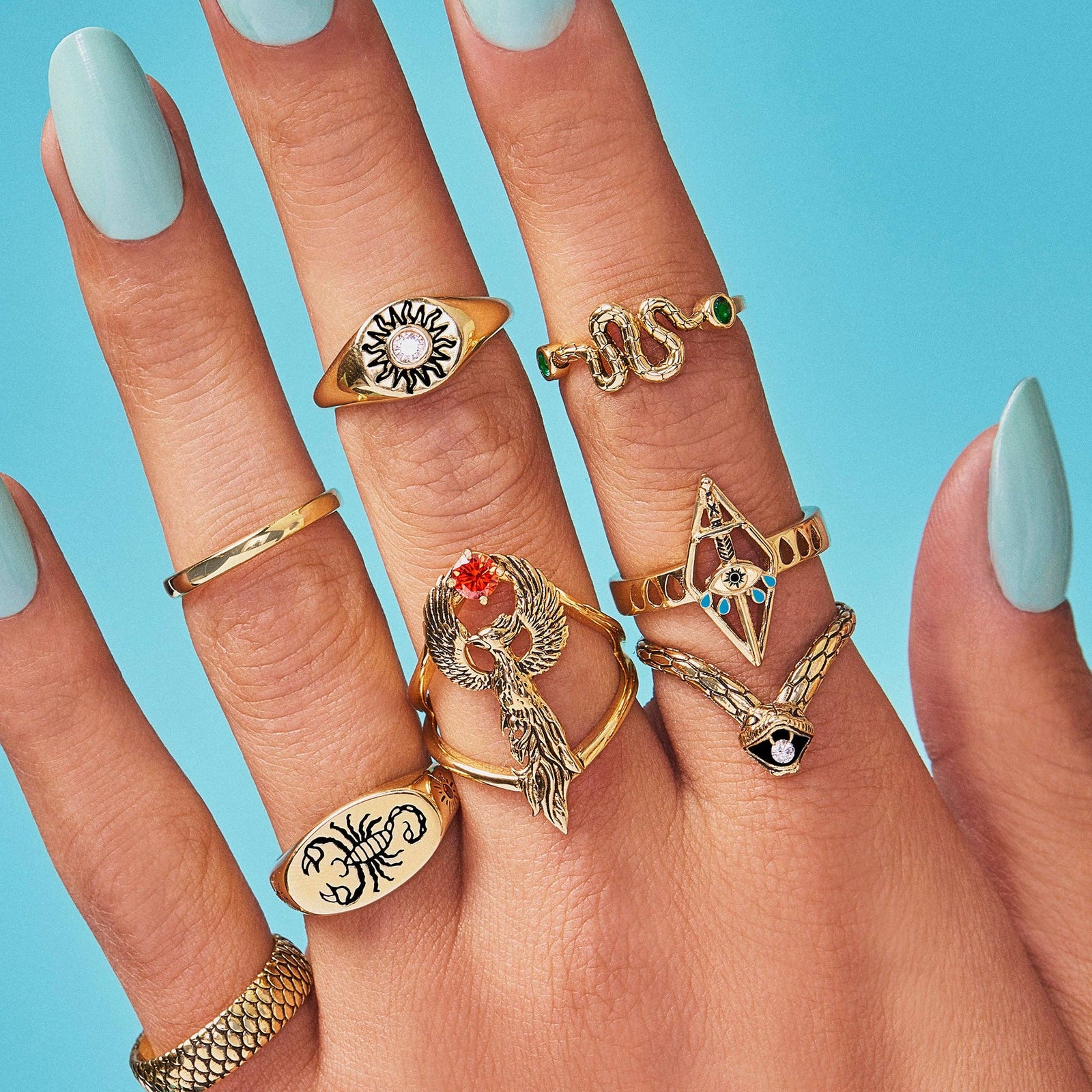 Cobra Ring by Little Rooms