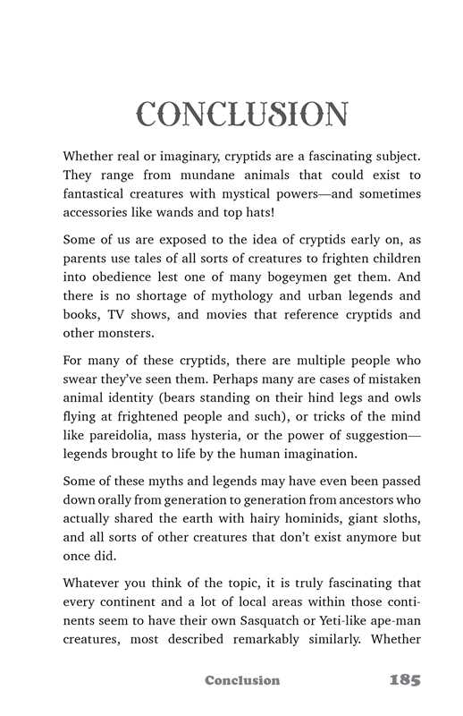 Big Book of Cryptid Trivia by Bernadette Johnson