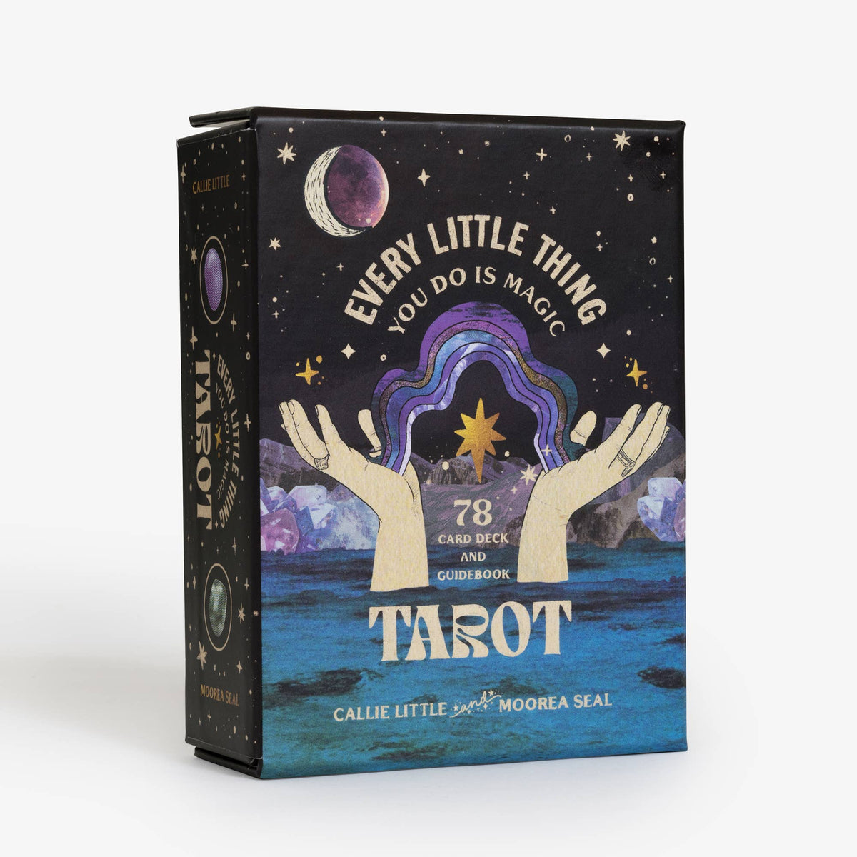Every Little Thing You Do Is Magic Tarot – 78-Card Rider-Waite Style Deck, Guidebook & Card Stand | Moorea Seal