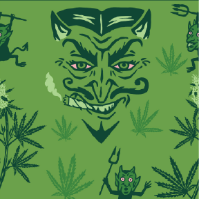 The Devil's Lettuce Crew Socks