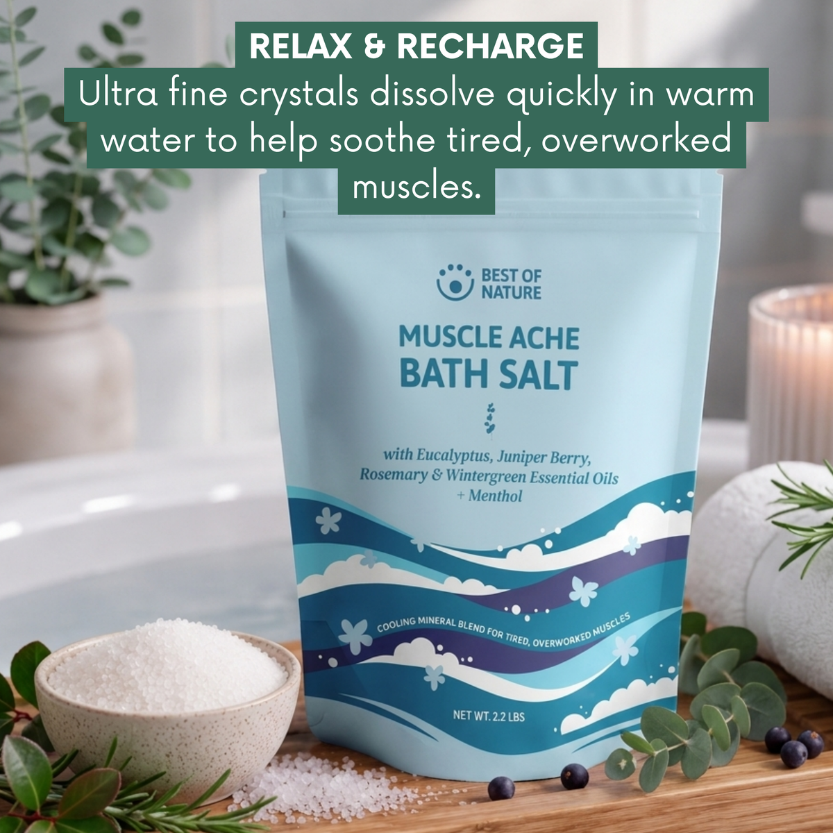 Muscle Ache Mineral Bath Salt