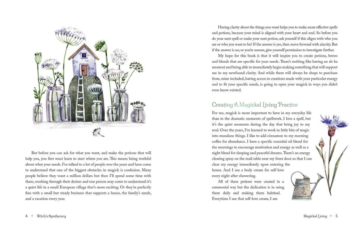The Witch’s Apothecary – Magical Potions, Herbal Blends & Wheel of the Year Rituals