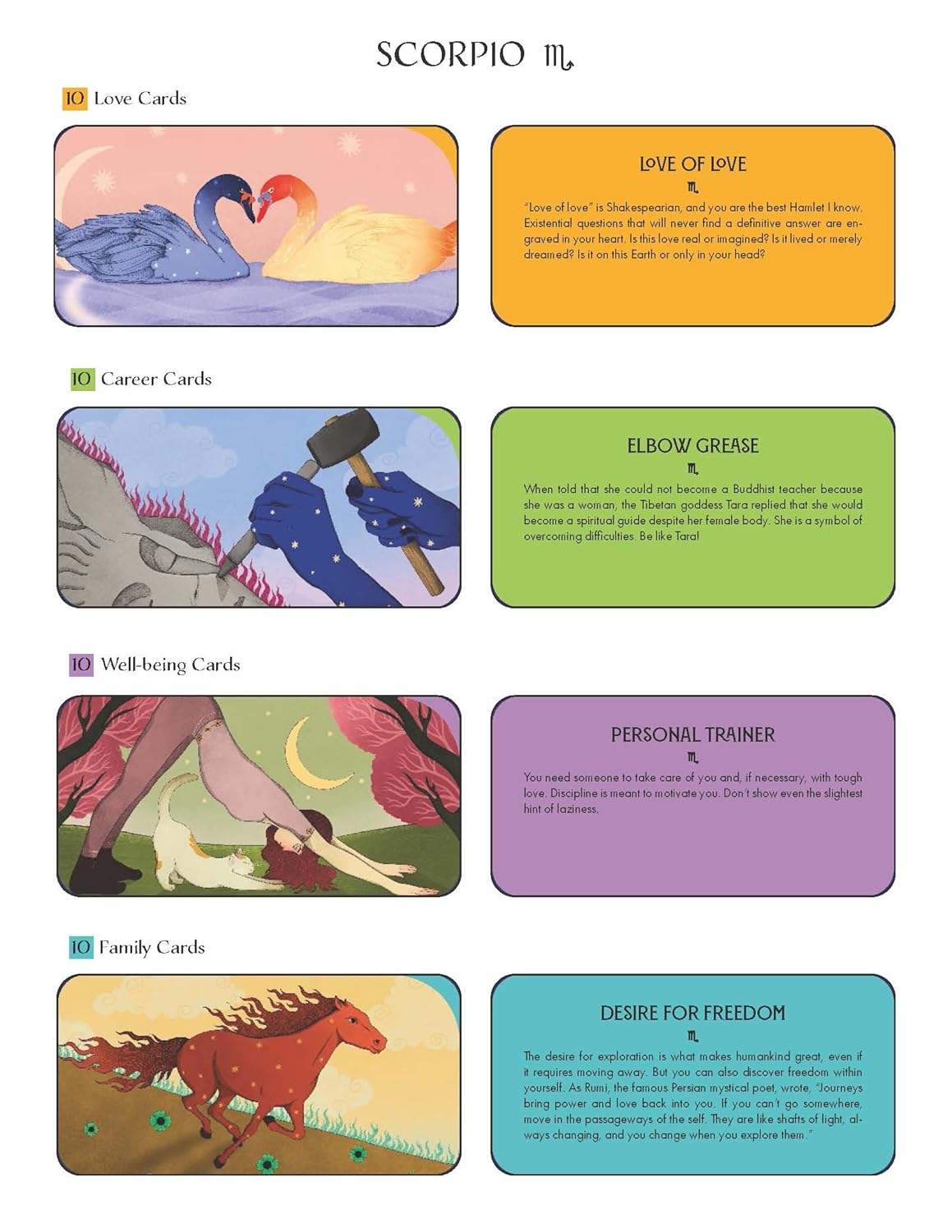 Scorpio Pocket Zodiac Cards: 40 Magical Messages