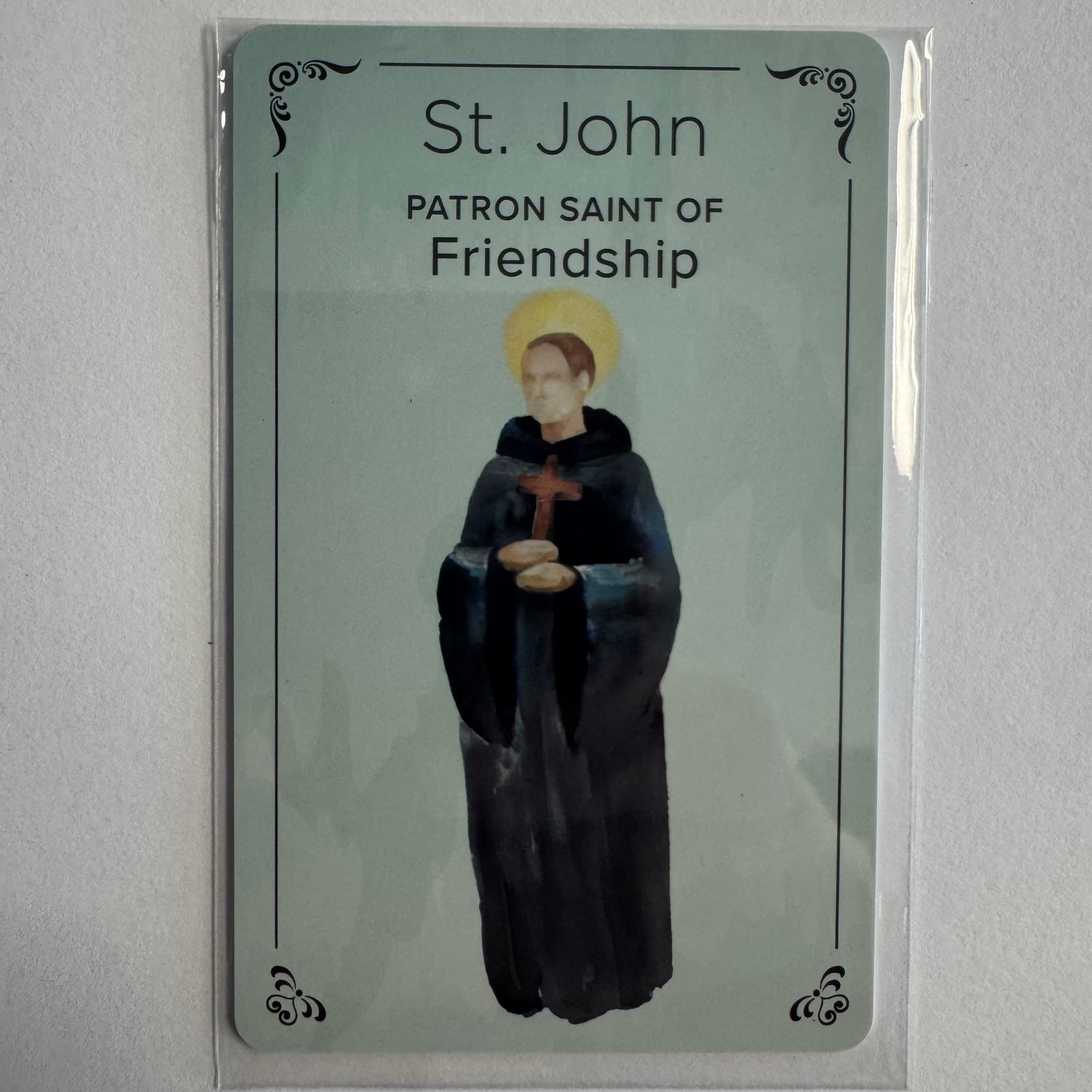 Patron Saint Pocket Card – Carry Daily Blessings & Protection