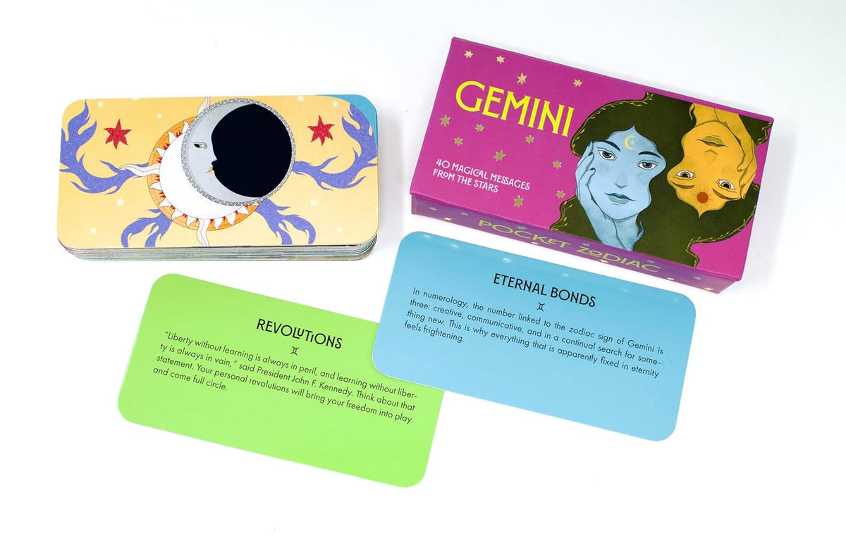 Gemini Pocket Zodiac Cards: 40 Magical Messages