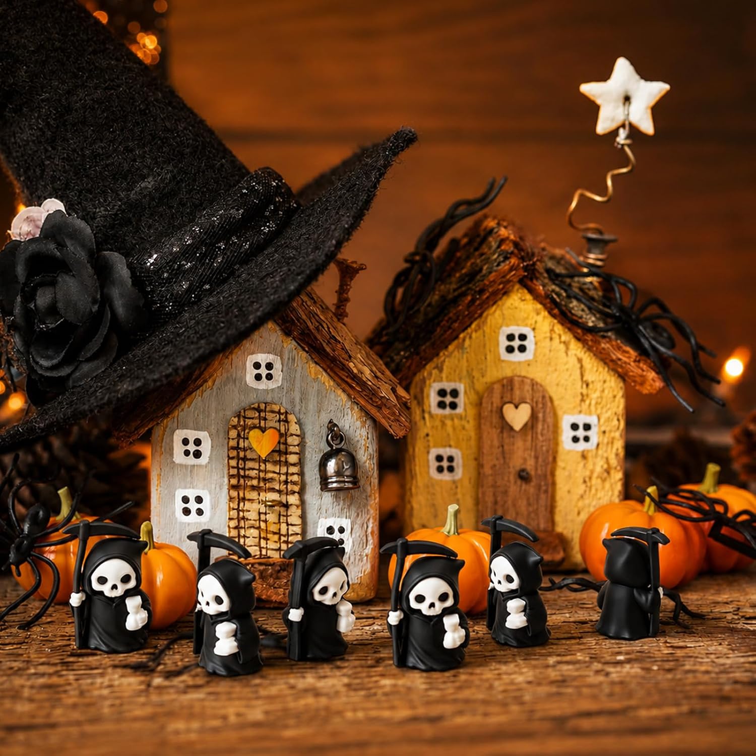 Mini Grim Reaper Token - Halloween Figurine