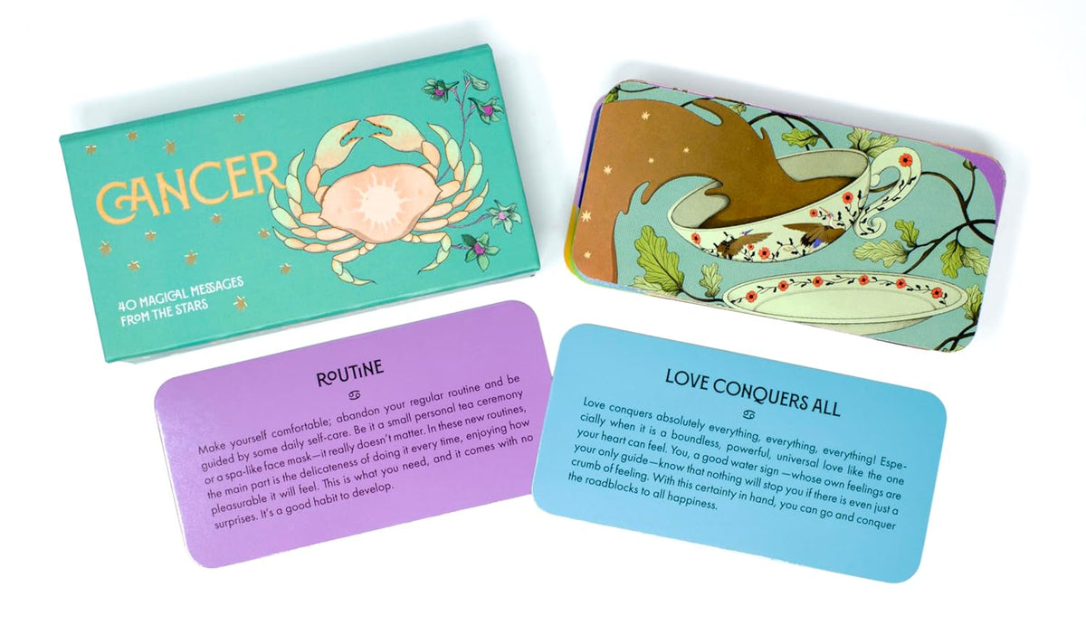 Cancer Pocket Zodiac Cards:40 Magical Messages