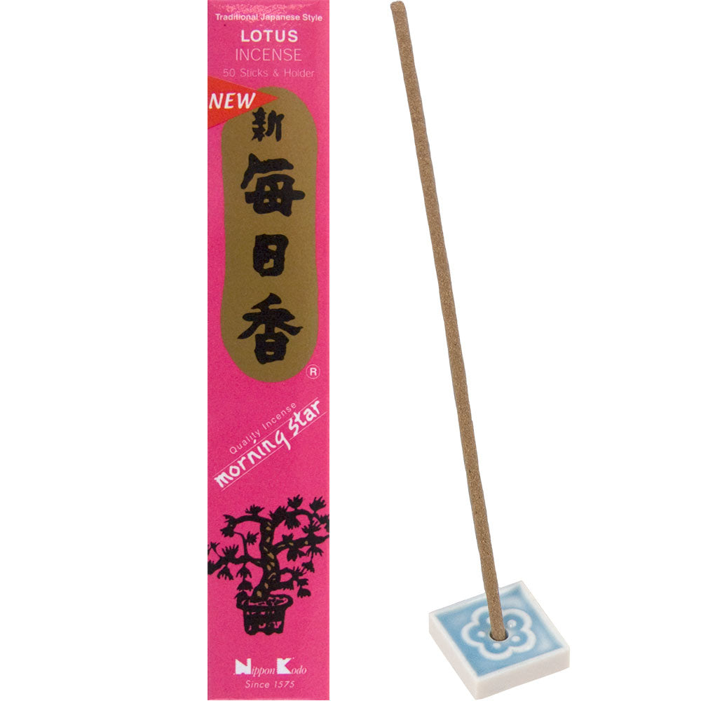Morning Star Lotus Incense Sticks - 50 Pack