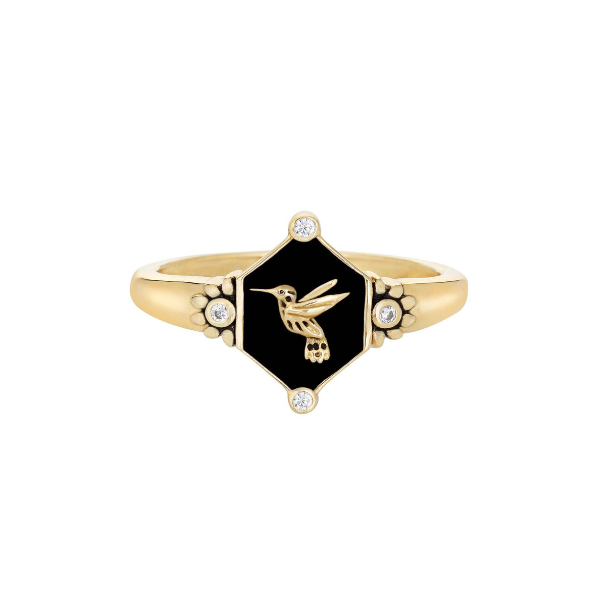 Hummingbird Ring by Little Rooms