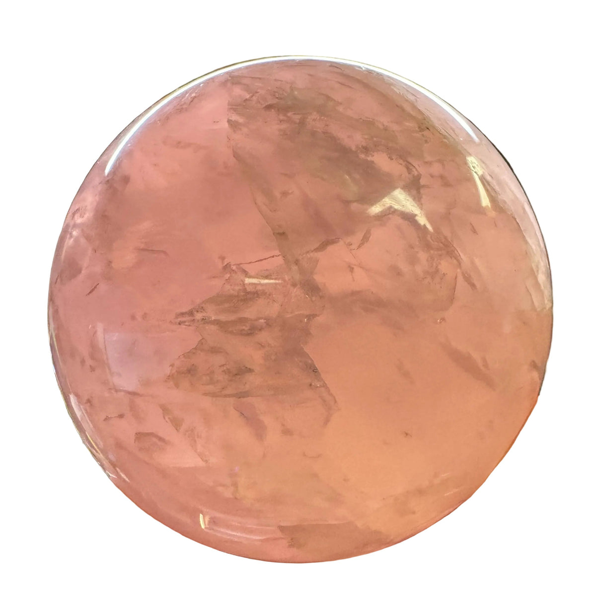 Large Rose Quartz Sphere 1.46kg Natural Polished Crystal Ball