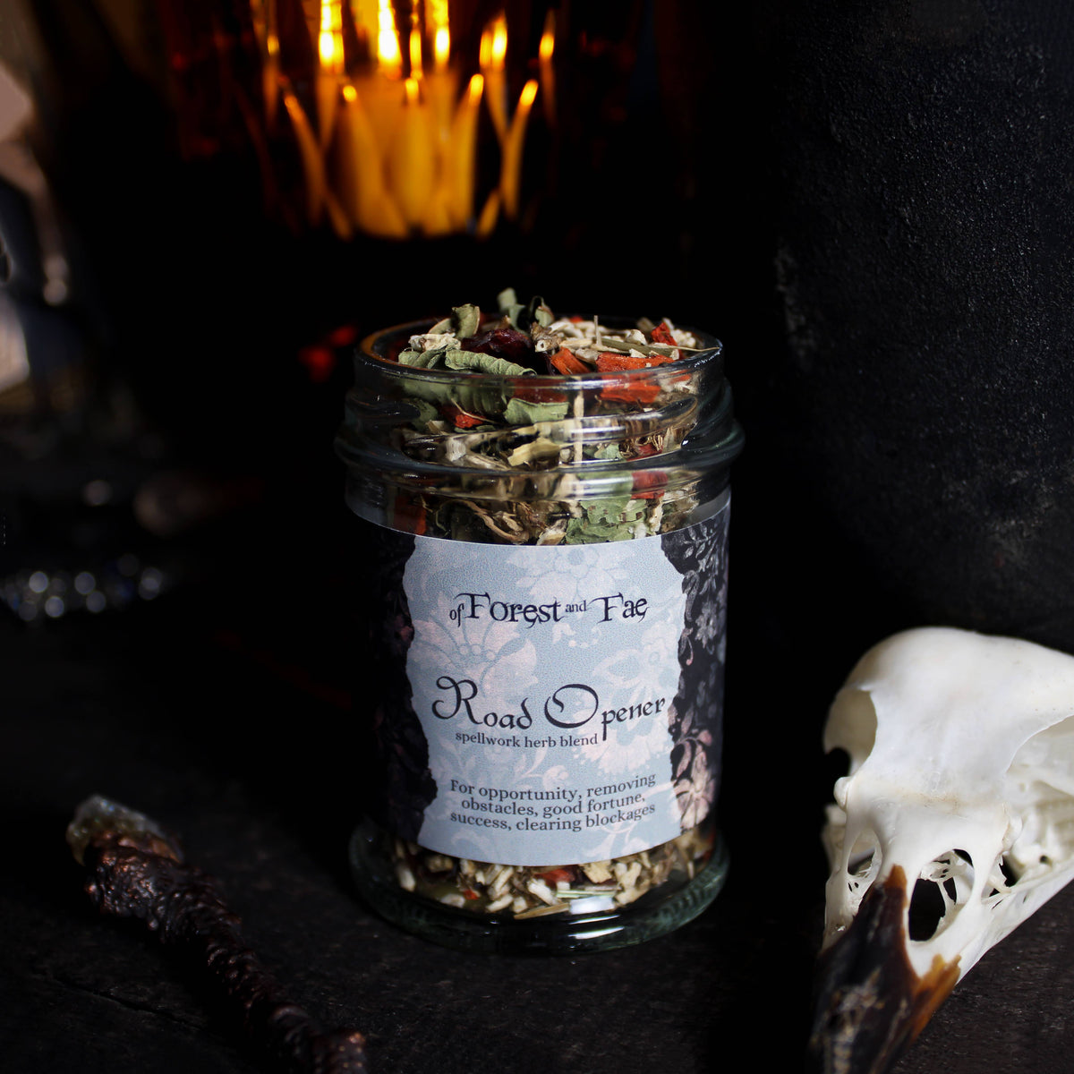 Road Opener Spellwork Herb Blend • Opportunity • Witchcraft
