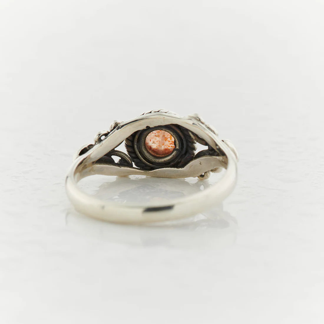 Sunstone Sterling Silver Eden Ring