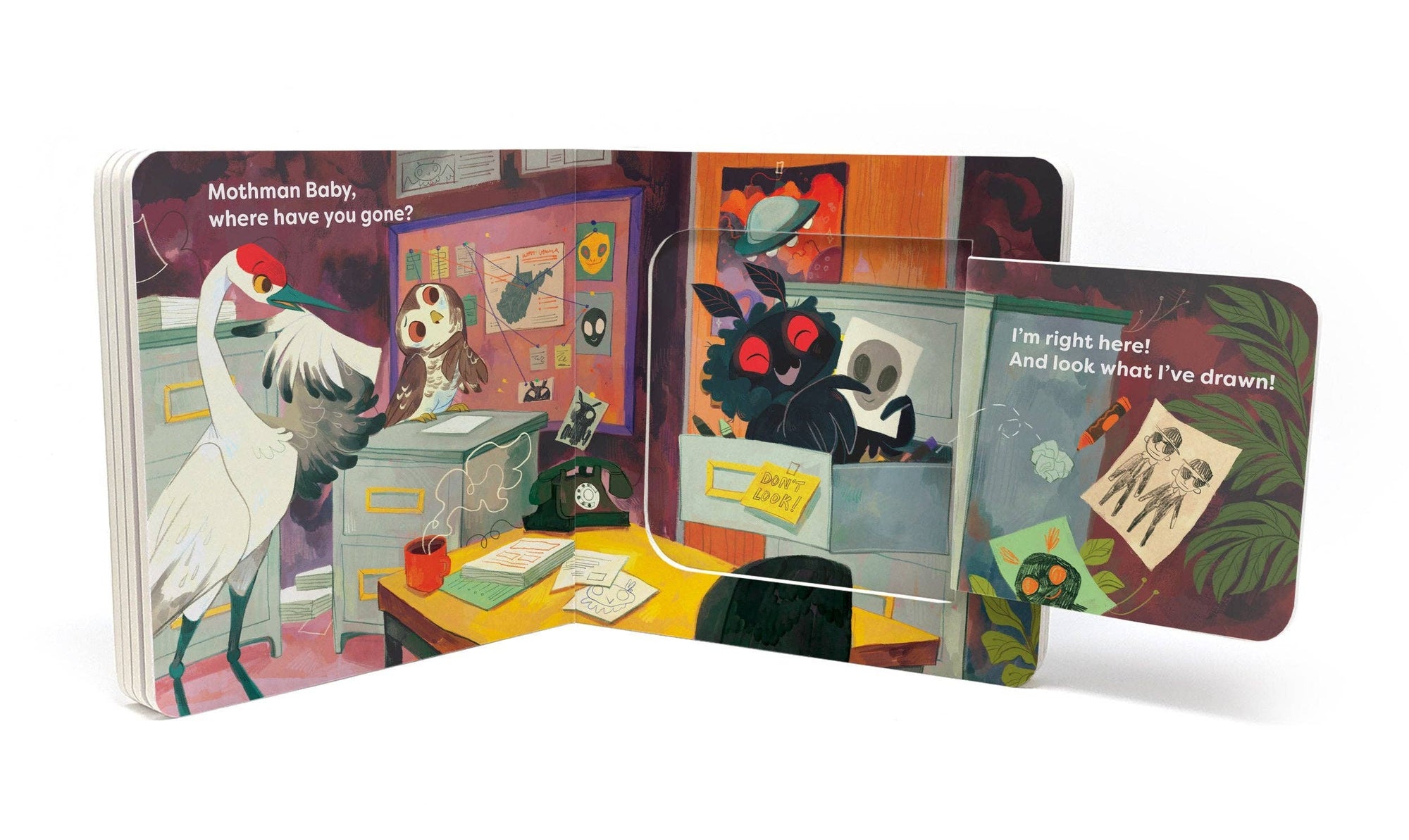 Mothman Baby! Lift Flap Book