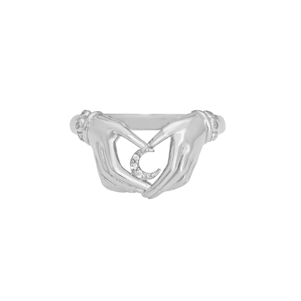Sacred Moon Ring by Little Rooms