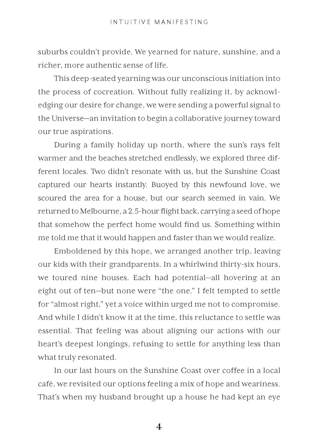 Intuitive Manifesting