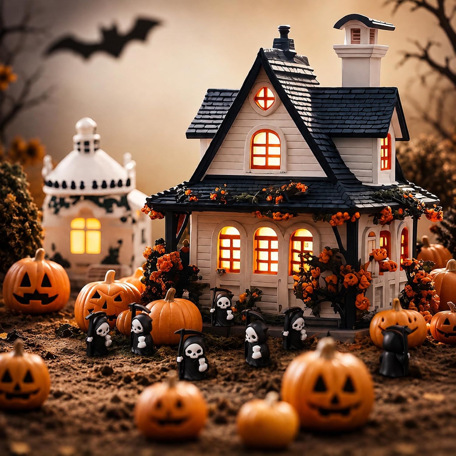 Mini Grim Reaper Token - Halloween Figurine