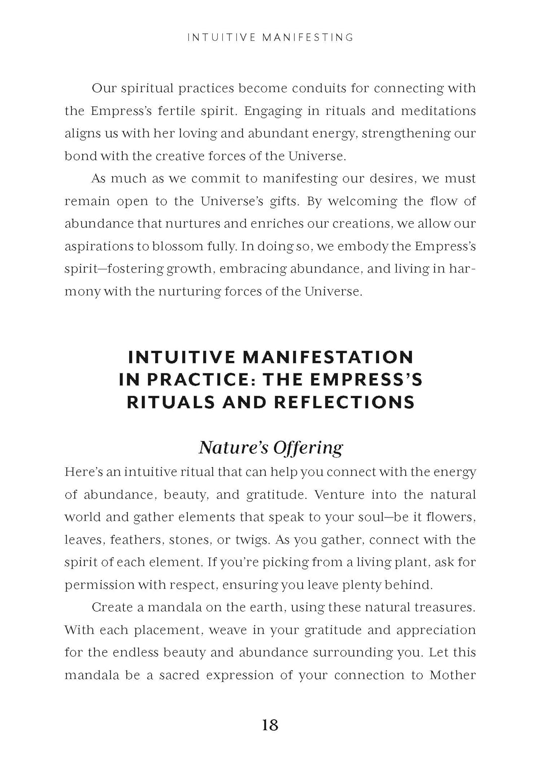 Intuitive Manifesting