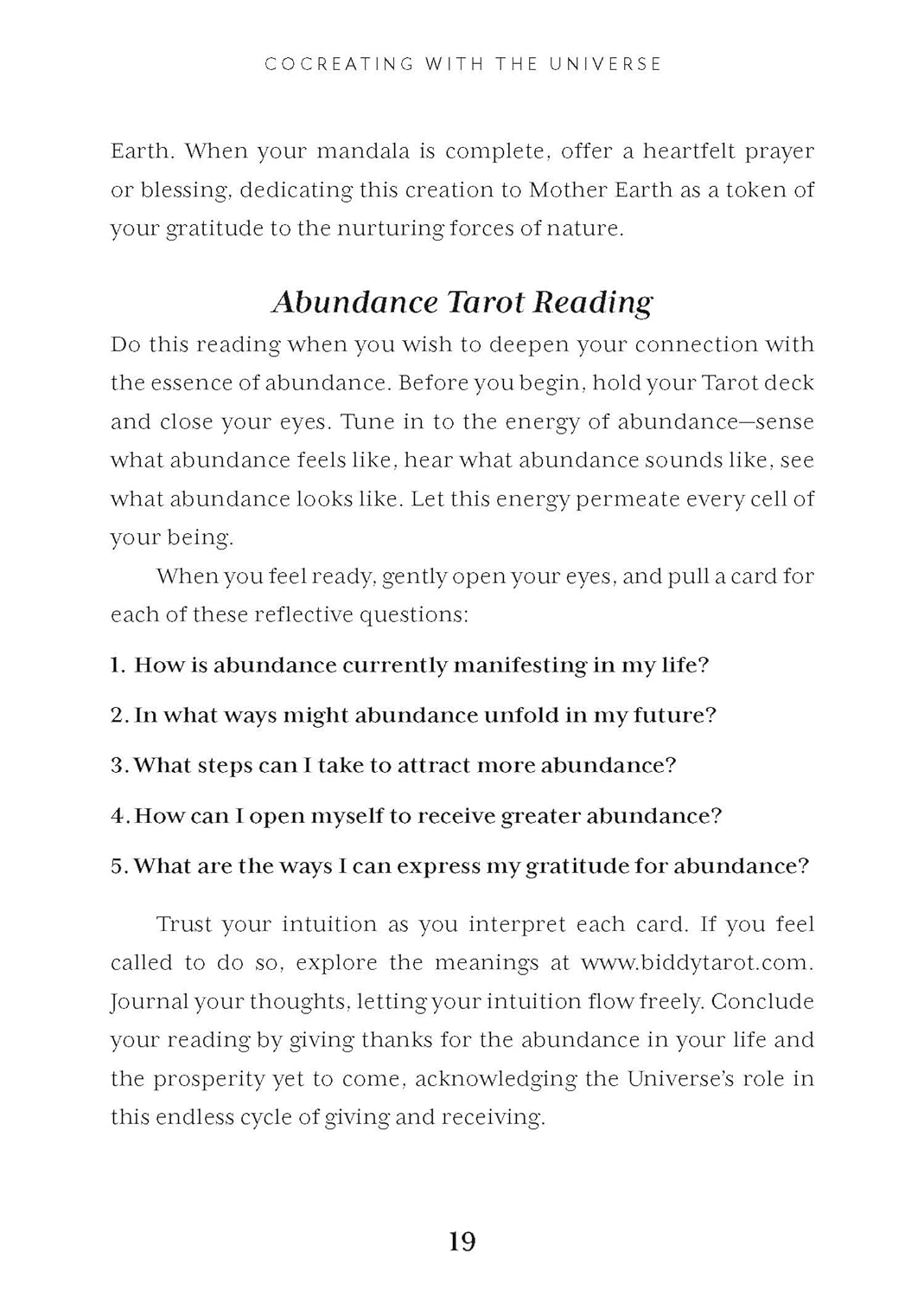 Intuitive Manifesting