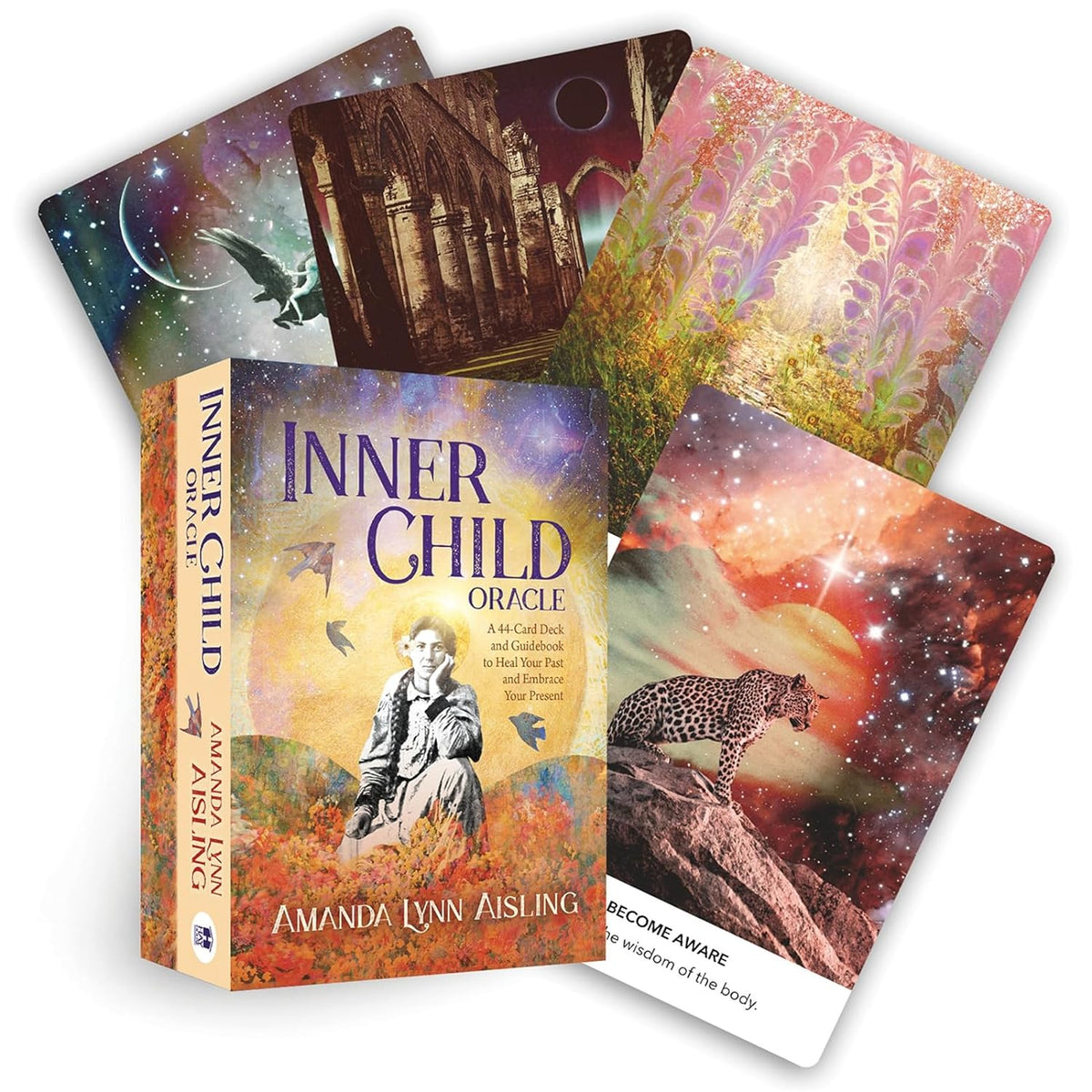 Inner Child Oracle deck and guidebook by Amanda Lynn Aisling, Hay House