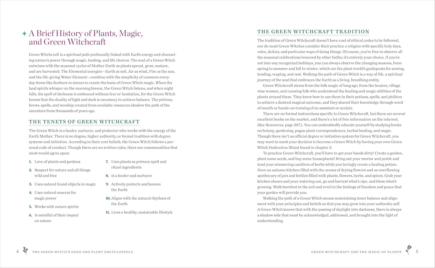 The Green Witch's Herb and Plant Encyclopedia: 150 Ingredients for Everyday Witchcraft