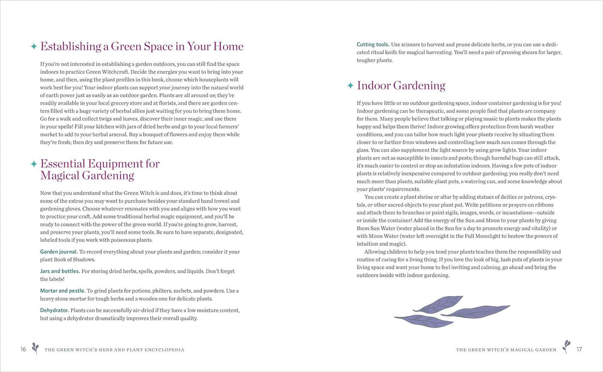 The Green Witch's Herb and Plant Encyclopedia: 150 Ingredients for Everyday Witchcraft