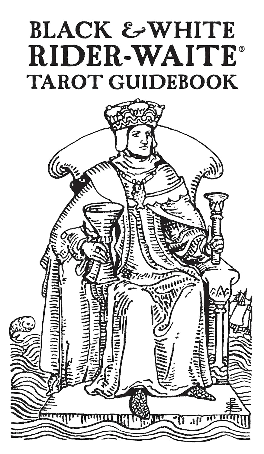 Black & White Rider-waite Tarot Deck