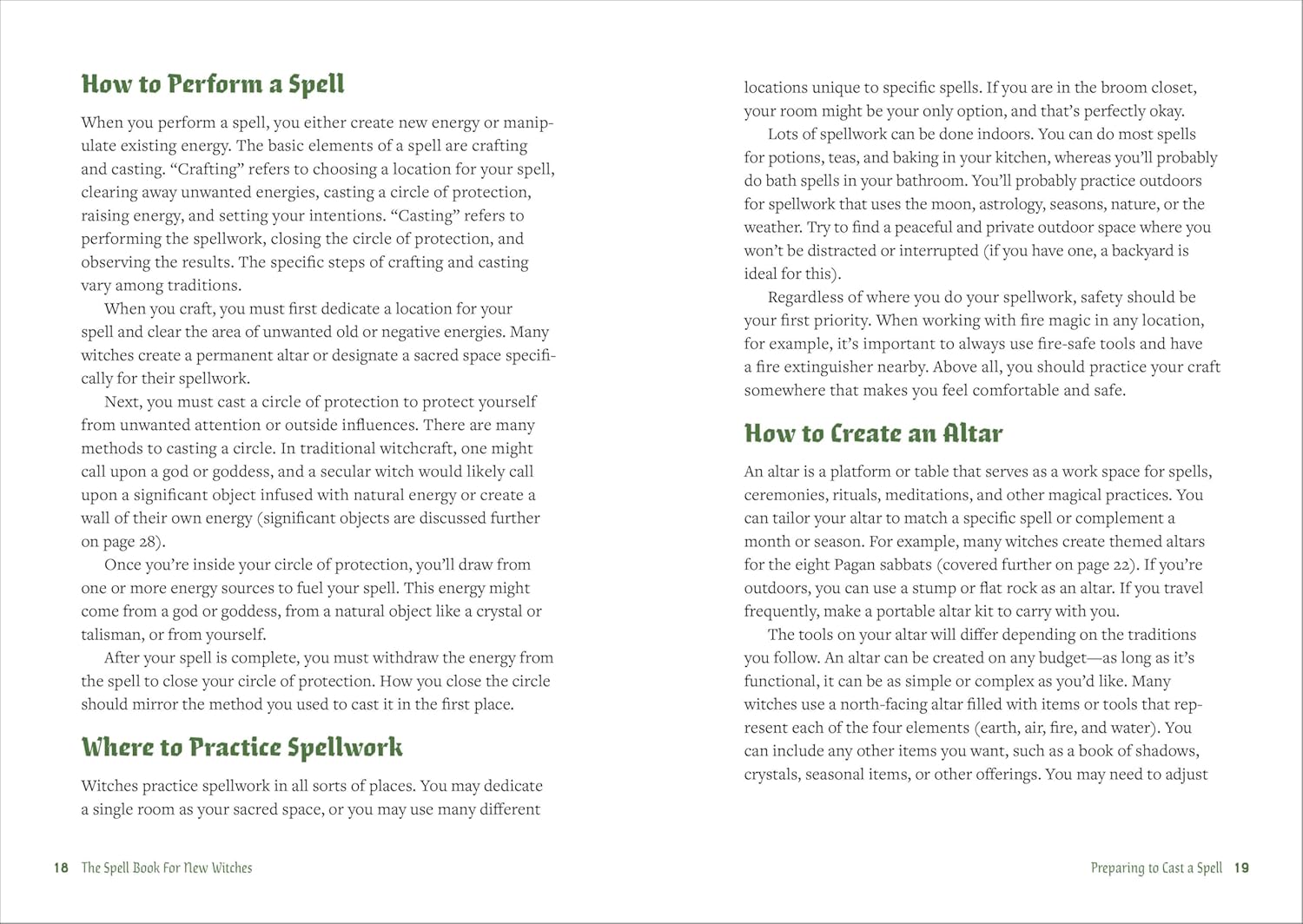 The Spell Book for New Witches: Essential Spells to Change Your Life