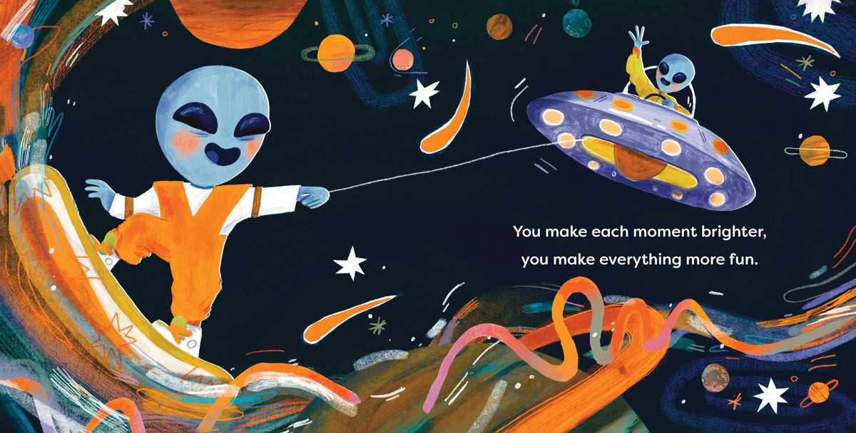 You're Out of This World Board Book