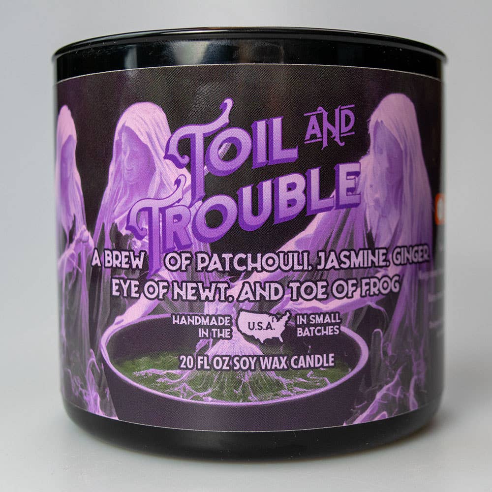 Toil and Trouble Candle