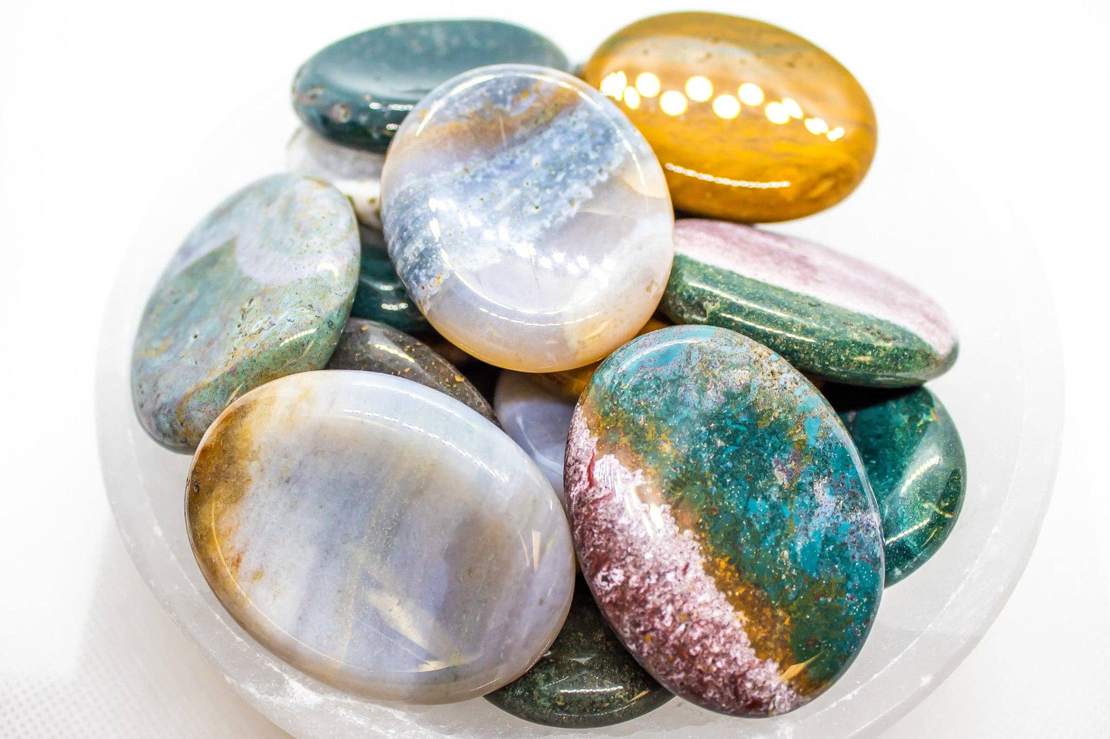 Ocean Jasper Worry Stones