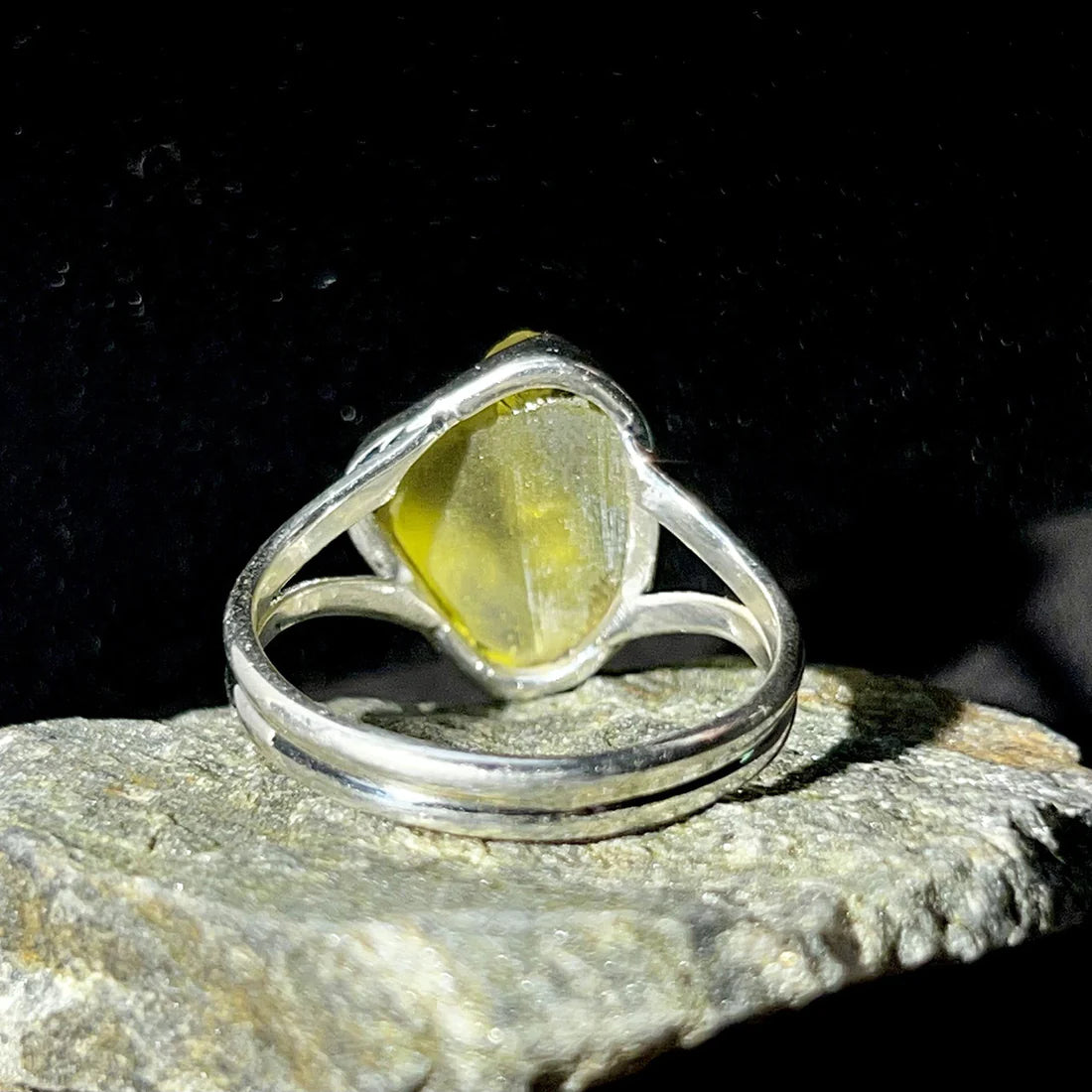 Divya Shakti Yellow Sapphire / Pukhraj Gemstone Silver Ring Natural AAA  Quality For Women - Divya Shakti Online